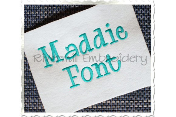 1 1 2 Maddie Embroidery Font: A Designer’s Review