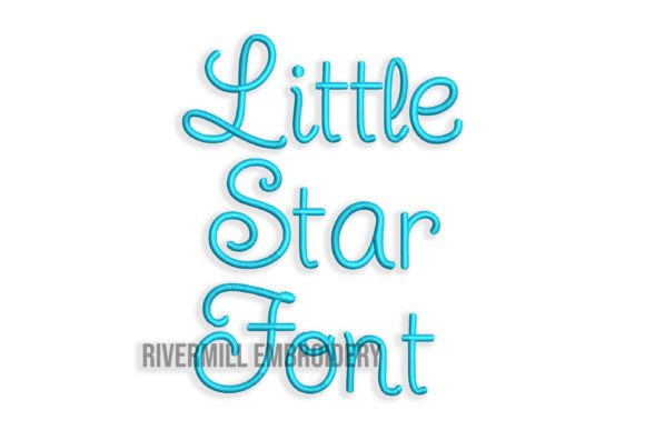 2 Little Star Embroidery Font: Sweet, Playful & Profitable
