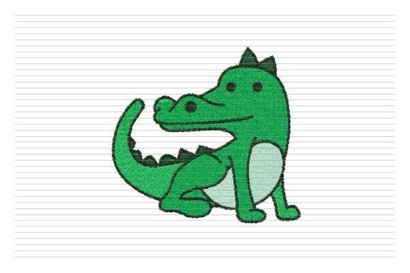 Baby Crocodile Embroidery: Stitch Test & Real-World Use