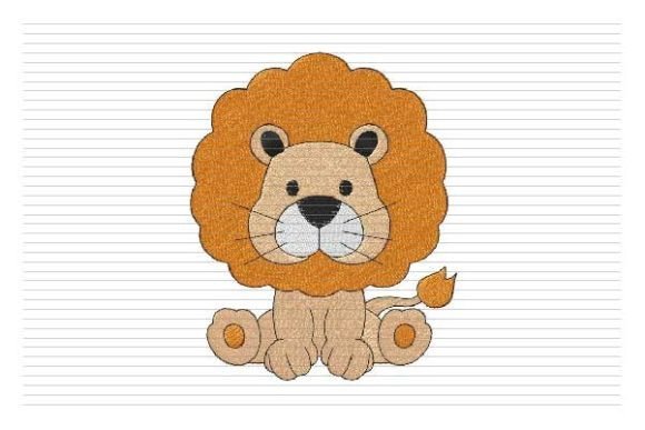 Baby Lion Embroidery Review for Etsy and Small Shops