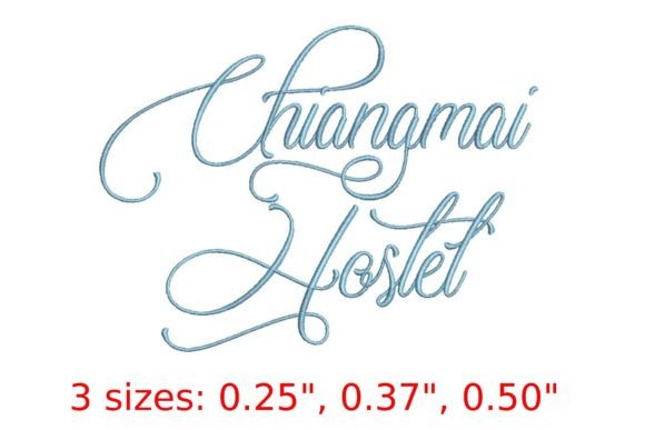 Chiangmai Hostel Embroidery Font: A Designer’s Tested Review