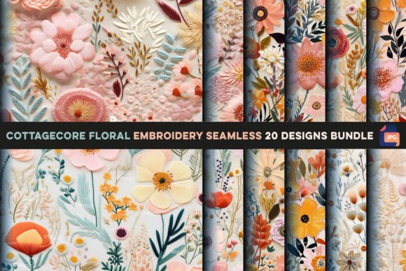 Cottagecore Floral Embroidery Seamless: A Seller's Review