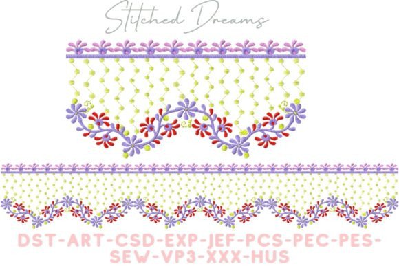 Crafted Border Embroidery Design: A Designer's Review