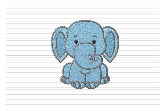 Cute Baby Elephant Embroidery Review: Sweetness Stitched