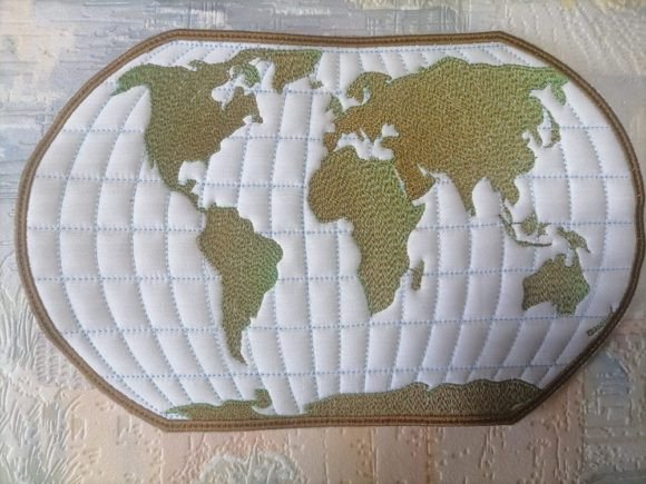 Earth Machine Embroidery Design Napkin for Hot: A Stitcher’s Review