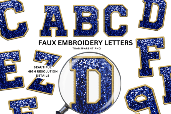 Faux Embroidery Sequin Alphabet: An Embroidery Seller’s Review