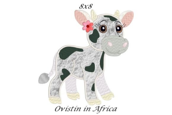 Sweet Calf Applique Embroidery: Designer Review for Small Business